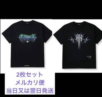 the GazettE 이연 T셔츠 7/16 한정 T셔츠 세트