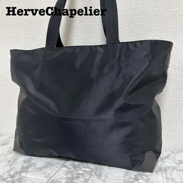초레어 에르베샤펠리에 토트백 나일론 가죽 양 택 A4