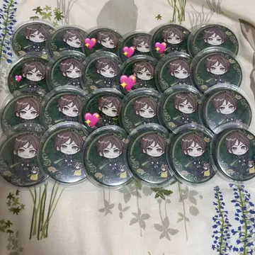 우라타누키 캔뱃지 이타백 A4 24개