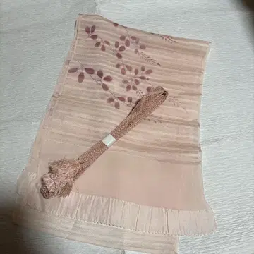 여름용 오비 장식 천 허리띠