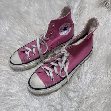 CONVERSE ALL STAR 하이컷 스니커즈 핑크