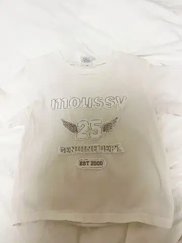moussy 25주년 한정판 티셔츠