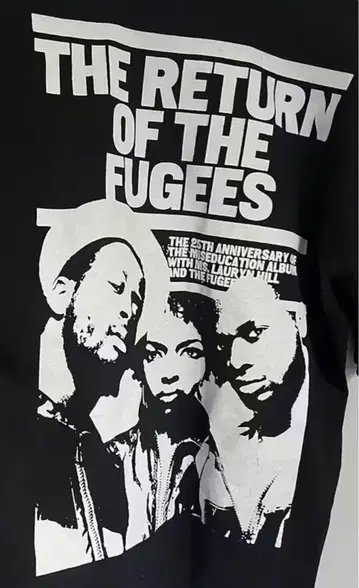 로린힐 THE RETURN OF THE FUGEES 티셔츠 레어