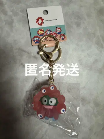 산리오 밉밉 나리키리 입체 마스코트 컬러 키링 클리어