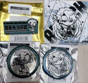 BLEACH The 캐릭터 히츠가야 토시로 캔뱃지 이름 배지 스티커