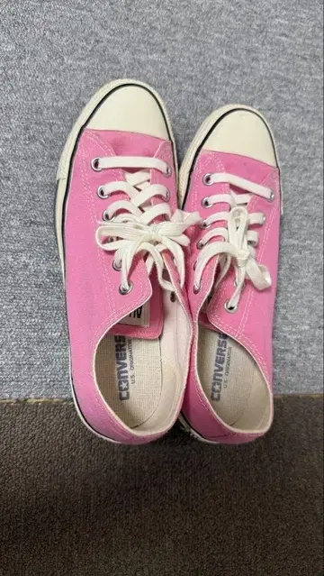 CONVERSE 핑크 스니커즈 25.5cm