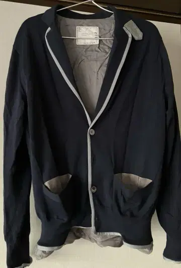 Sacai 코튼 가디건