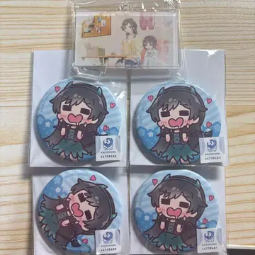 나에게 천사가 내려왔다! 마츠모토 코우코 캔뱃지 아크링 키링 5세트