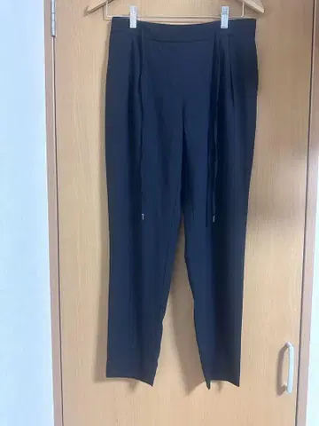 블랙 사루엘 팬츠
