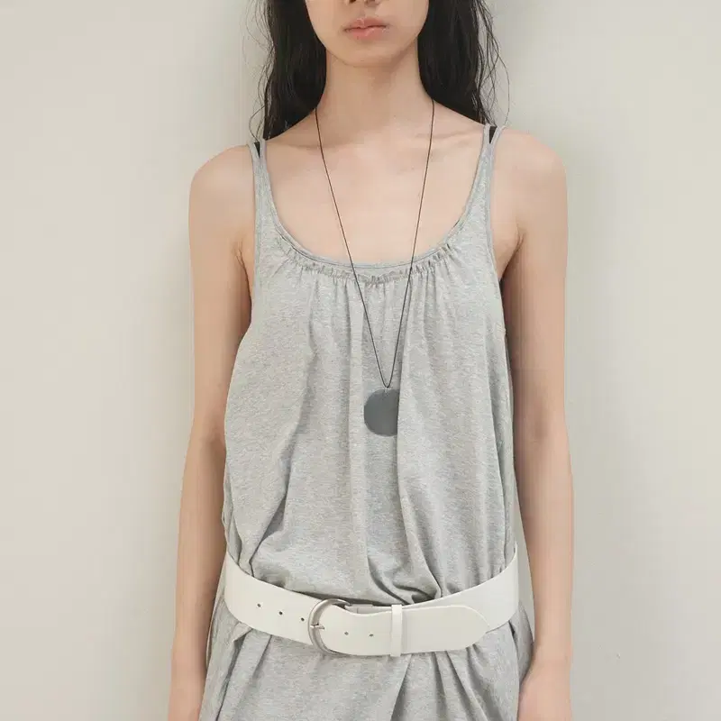 [CERRIC] BALLOON SLEEVELESS DRESS /追跡付 Cerric Balloon Sleeveless Dress Onepiece Gray #세릭,#Cerric