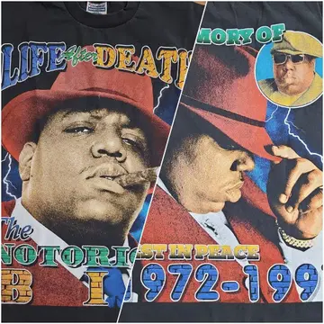 Notrious B .I.G 티셔츠