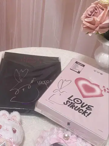 체현 FIRSTIMPACT LOVE STRUCK 사인 앨범 세트