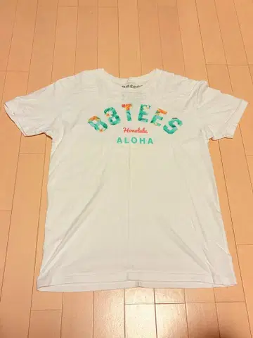88tees 티셔츠 하와이 호놀룰루 알로하 화이트 구제 의류