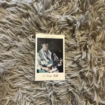 SirVanity 우메하라 유이치로 폴라로이드풍 카드