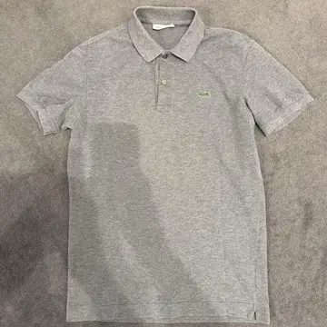 LACOSTE 라코스테 그레이 피케 셔츠 S 사이즈