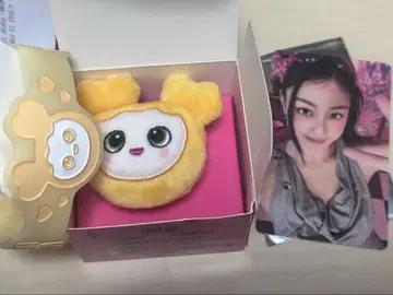 TWICE 지효 랜덤 봉제 인형 반지 러버 밴드 1만 엔 혜택 세트