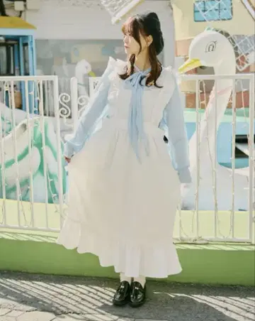 [쿠티일과 레트로] 2way 프릴 원피스