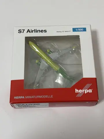S7 항공 B737 MAX8 herpa 1/500