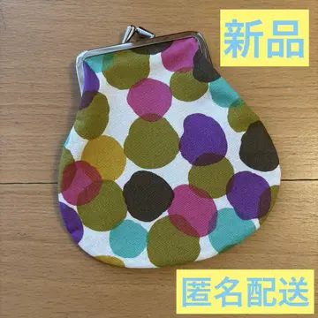 새상품 marimekko 마리메꼬 가마구치 코인 케이스 파우치