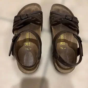 BIRKENSTOCK 브라운 스포츠 샌들 36