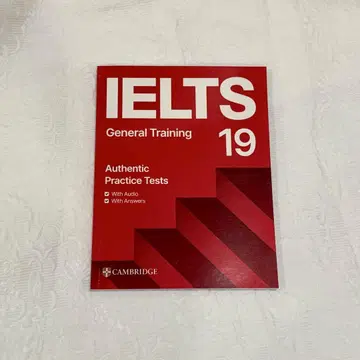 [미사용 새상품] IELTS 19 General Training