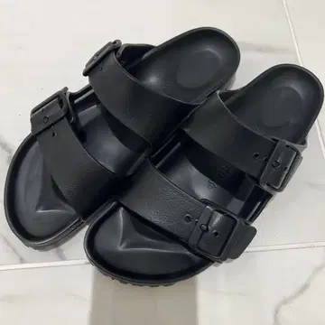 BIRKENSTOCK 비치 샌들 블랙 39 빌켄