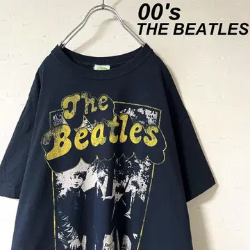 구제 의류 00's 비틀즈 티셔츠 블랙