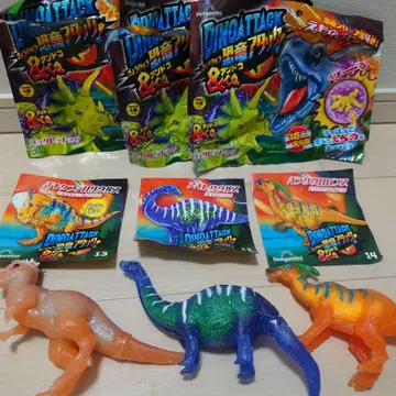 Dino Attack 공룡 피규어 3체 세트