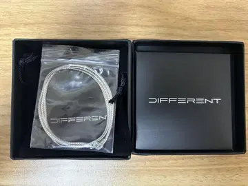 DIFFERENT 실버 목걸이 55cm 미사용 새상품