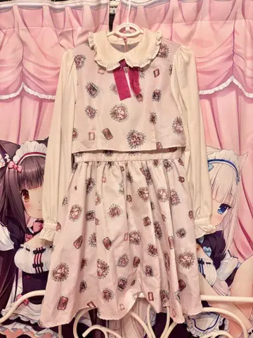 앙크루즈 앙크루즈 HEART JEWE 셋업풍 원피스