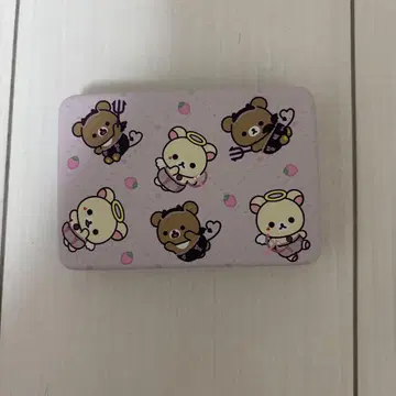 [익명 배송] 코리락쿠마 챠이로이코구마 천사 악마 액세서리 케이스