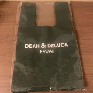 [미개봉 새상품] DEAN & DELUCA 카카오코점 한정 그린 니트 백