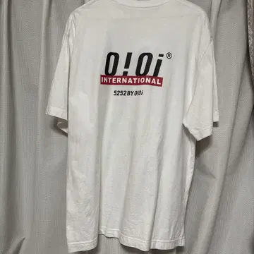 OiOi o!oi 오아이오아이 한국 반팔 티셔츠 화이트