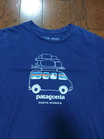 patagonia 티셔츠 S 배스 네이비 파랑