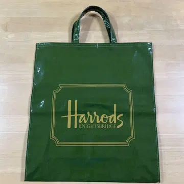 Harrods 해롯츠 토트백 빅 특대형 그린