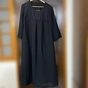 미사용 여름용 상복 블랙 포멀 6L 빅사이즈 여성용