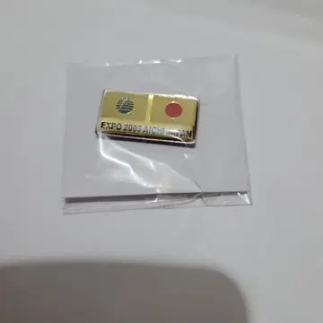 아이치 지구박람회 2005년 기념 핀 배지 핀즈 국기