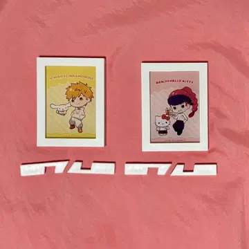 BLEACH x SC 트레이딩 프레임 마그넷 이치고 렌지 세트