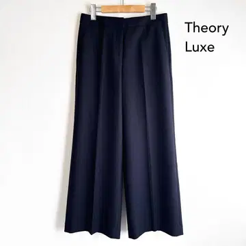 Theory Luxe 띠어리 럭스 와이드 팬츠 스트레치