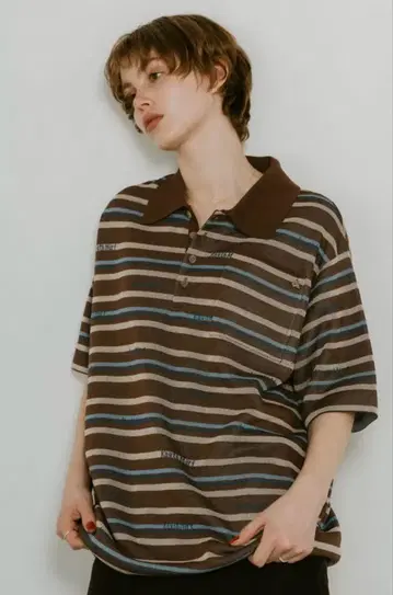 knuth marf 폴로 니트 polo knit 쿠누스 스머프