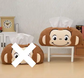 오자루의 조지 플래티넘 자카 카페 페이스 티슈 박스 커버
