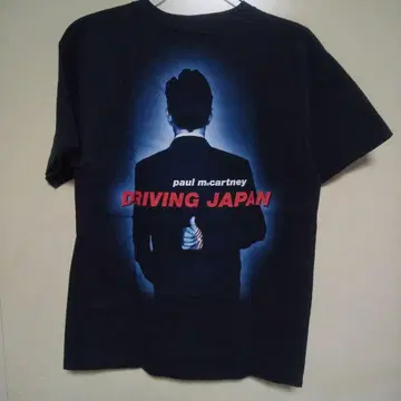폴 매카트니 티셔츠 M 사이즈 driving japan 비틀즈