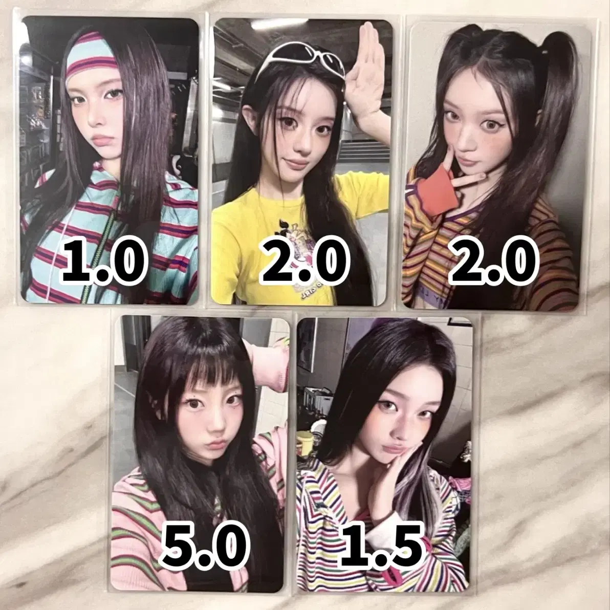 ILLIT オフイベ 限定 ポストカード あっちむいてほい 勝ち イロハ yurikari13 on X: 