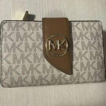 Michael Kors 접이식 지갑 베이지/브라운