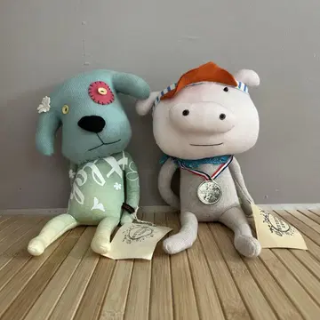 보비 대즐러 BOBBY DAZZLER 개 돼지 봉제 인형