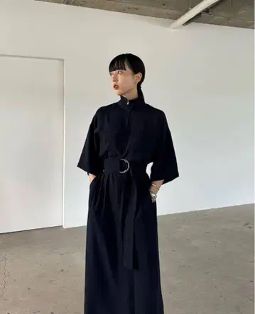 [새상품급] 클라네 하프 지퍼 밀리터리 원피스 1