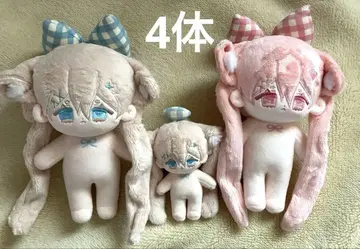 무속성 봉제 인형 20cm 10cm 4개