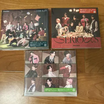 SnowMan SERIOUS CD 싱글 3가지 형태 시리어스