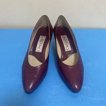 Clara Bow 버건디 하이힐 22 EE
