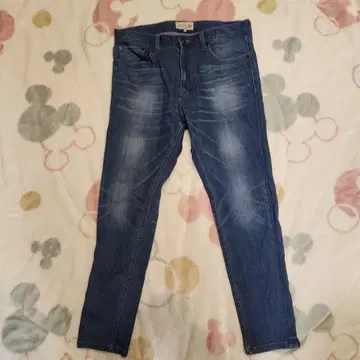 다퍼 오브 세인트 조지 원더 쉐이프 스키니 데님 XL 블루